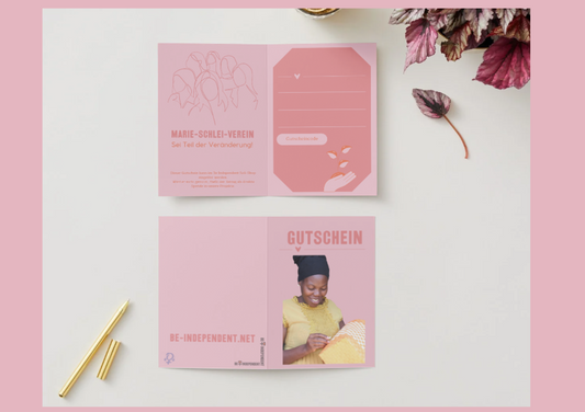 Be Independent Shop-Gutschein